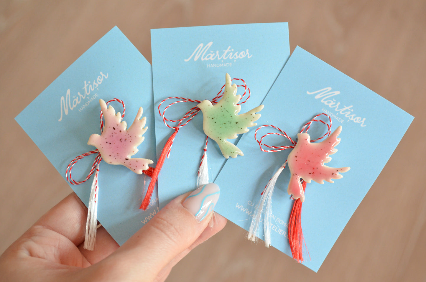 Mărțișor porumbel