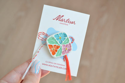 Mărțișor cu flori